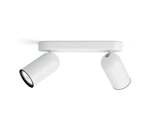 Svietidlá Philips 50582/31/PN - Bodové svietidlo MYLIVING PONGEE 2xGU10/5,5W/230V 50582/31/PN