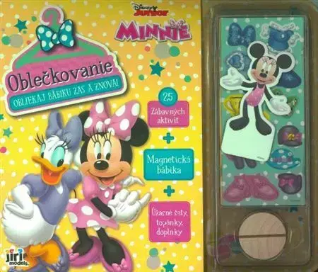 Nalepovačky, vystrihovačky, skladačky Oblečkovanie: Minnie