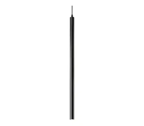 Svietidlá Ideal Lux - LED Luster na lanku ULTRATHIN LED/11,5W/230V CRI 90 čierna 156699