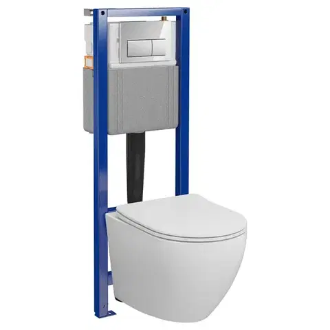 Sanitárna keramika Podomietková zostava Desse chróm 676 Vortex