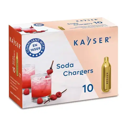 Kuchynské náradie (ostatné) KAYSER - Bombičky sifónové 10ks