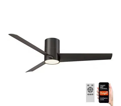 LED osvetlenie  NEO 07135-B-LED Stropný látor FRESH 18W/230V Wi-Fi Tuya čierna +DO 07135-B