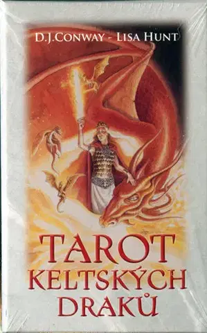 Veštenie, tarot, vykladacie karty Tarot keltských draků (Kniha a 78 karet) - D. J. Conway,Lisa Hunt