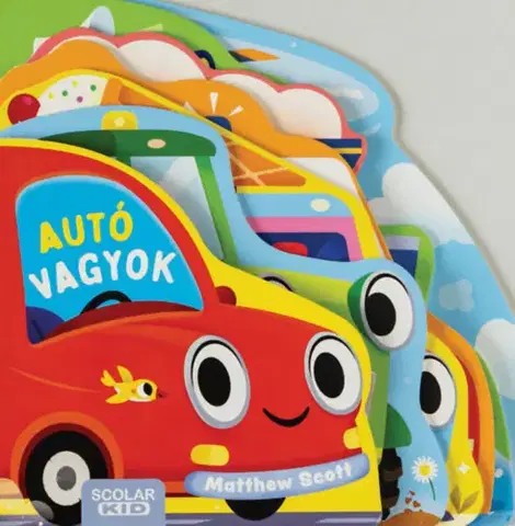 Leporelá, krabičky, puzzle knihy Autó vagyok - Matthew Scott Hansen