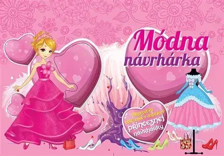 Nalepovačky, vystrihovačky, skladačky Módna návrhárka