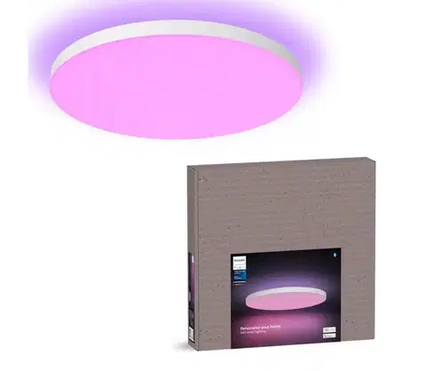 Svietidlá Philips - LED RGBW Stmievateľné stropné svietidlo Hue DATURA LED/67W/230V 8720169277557