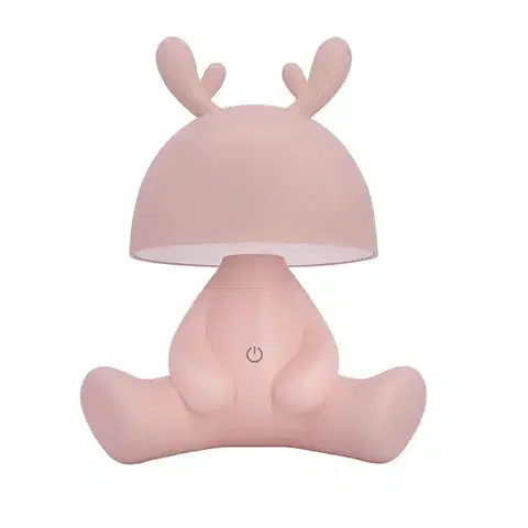 Lampy do obývačky Stolová LED lampa  RENI 66347 ružová LB1