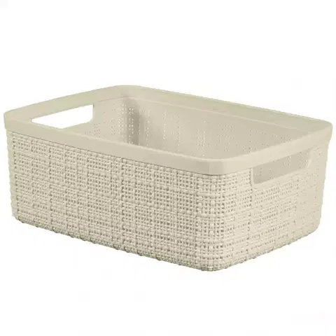 Kúpeľňové doplnky Košík S Jute 245370 krémový 5l