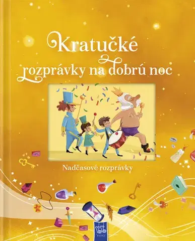 Rozprávky Kratučké rozprávky na dobrú noc (žltá)