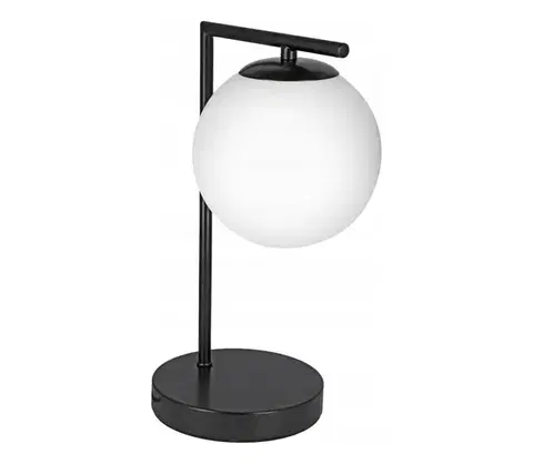 Lampy SmartLED Stolová lampa 1xE27/40W/230V čierna/biela 7986