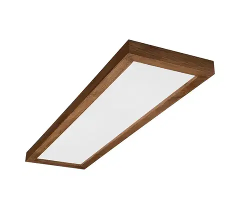 Svietidlá BRILAGI -LED Kúpeľňové svietidlo WOODY FRAME LED/40W/230V 120x30 IP44 dub čerešňa 8590828007838