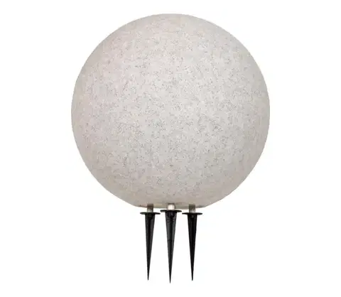 Záhradné lampy  Vonkajšia lampa KULA 1xE27/60W/230V pr. 40 cm IP44 sivá SKU046215