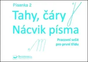 Učebnice pre ZŠ - ostatné Písanka 2 Tahy, čáry Nácvik písma