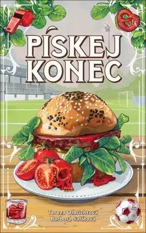 Detektívky, trilery, horory Pískej konec - Tereza Olbrichtová,Bára Salátová