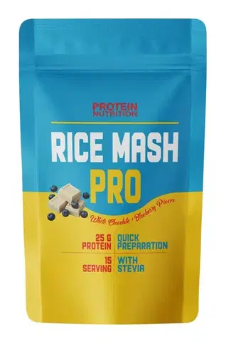 Proteínové raňajky Rice Mash Pro - Protein Nutrition 1000 g Caramel + Lotus Biscuits/stevia