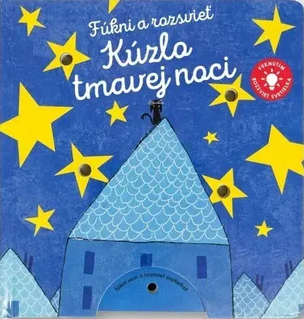 Leporelá, krabičky, puzzle knihy Fúkni a rozsvieť - Kúzlo tmavej noci - Gabriele Clima