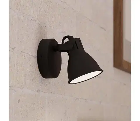 Svietidlá Eglo 98397 - LED Nástenné bodové svietidlo SERAS 1xGU10/3,3W/230V 98397