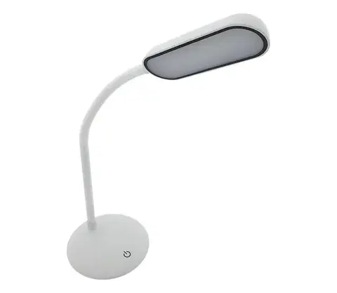 Lampy  LED dotyková stmievateľná flexibilná stolná lampa LED/6W/5V USB 1200 mAh biela 034 0001063
