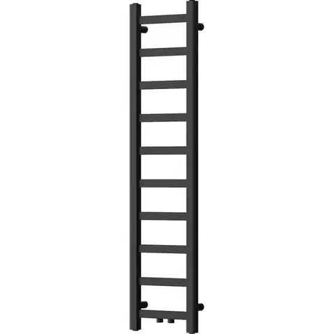 Radiátory do kúpeľne MEXEN - Bolt vykurovací rebrík/radiátor 1200 x 300 mm, 240 W, čierna W126-1200-300-00-70