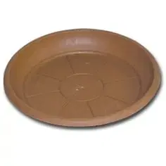 Kvetináče a truhlíky Kinekus Miska pod kvetináč plastová, priemer 26cm, MADEIRA, terakota