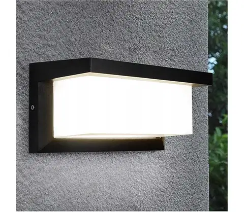 LED osvetlenie  LED Vonkajšie nástenné svietidlo NEELY LED/12W/230V 4000K IP54 antracit SKU046108