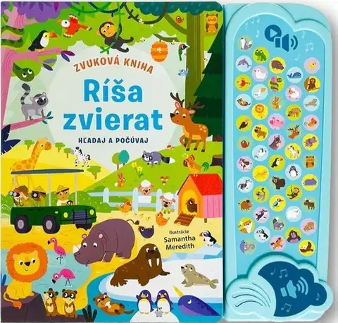 Zvukové knihy Zvuková kniha - Ríša zvierat