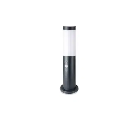 Záhradné lampy  Vonkajšia lampa so senzorom 1xE27/60W/230V IP44 45cm antracit 8965
