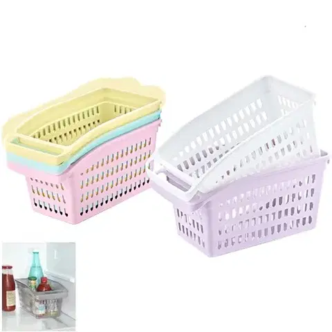 Dózy na potraviny MAKRO - Organizér do chladničky 16,5x15x30cm, rôzne farby, umelá hmota