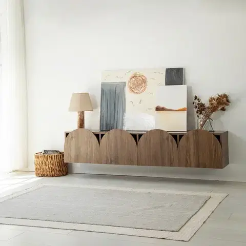 TV stolíky TV stolík Mesta Walnut