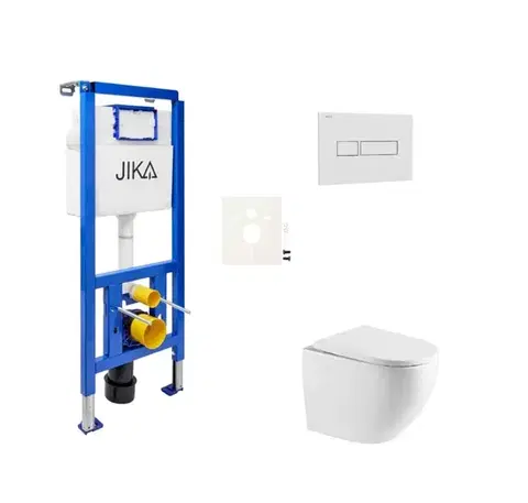 Záchody Závěsný WC set do lehkých stěn / předstěnová SAT SIKOJSTOR67 SIKOJSTOR67