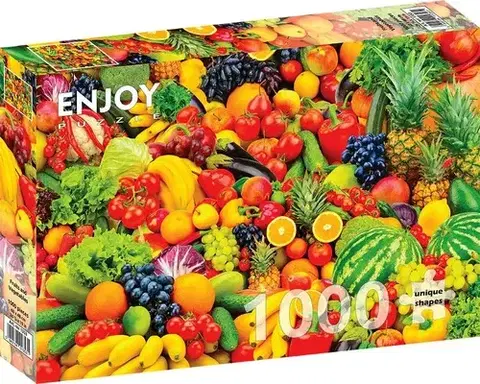 1000 dielikov Enjoy Puzzle Ovocie a zelenina
