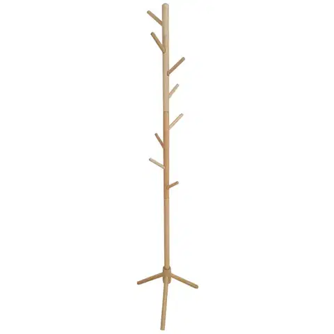 Vešiaky do predsiene Drevený vešiak 9462 Wooden prírodný