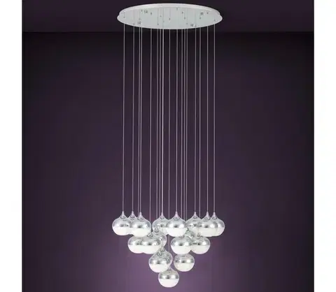 Svietidlá Eglo 39528 - LED Stmievateľný luster na lanku MIOGLIA 18xLED/3,1W/230V 39528