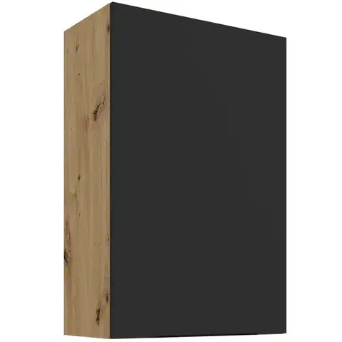 Kuchynské skrinky visiace Kuchynská skrinka Aria-BL/AR anti fingerprint 60G-90 1F