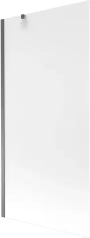 Sprchové dvere MEXEN/S - Next vaňová zástena FIX 90 x 150, dekor, grafit metal 895-090-000-00-30-95
