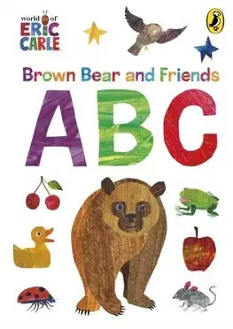 Leporelá, krabičky, puzzle knihy Brown Bear and Friends ABCs - Eric Carle