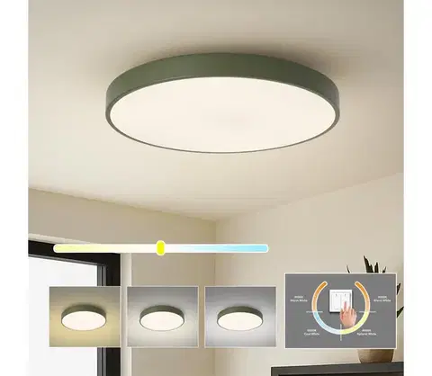 Svietidlá BRILAGI - LED stropné svietidlo POOL LED/60W/230V 3000/4000/6000K 60 cm zelené BRI706