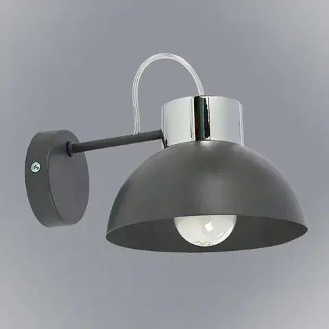 Moderné lampy do obývačky Nástenné svietidlo Tedi 3387 graphite K1