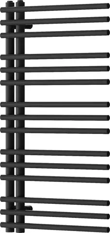 Radiátory do kúpeľne MEXEN - Neptún vykurovací rebrík/radiátor 900 x 500 mm, 369 W, čierna W101-0900-500-00-70