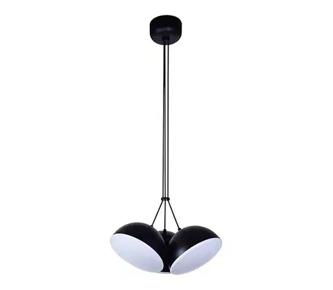 Svietidlá  143000 - LED Luster na lanku CROWD 3xLED/20W/230V čierna 143000
