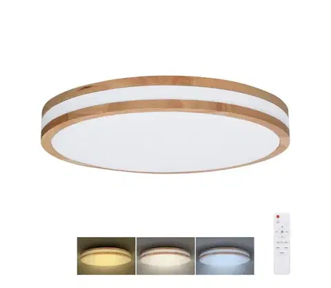 Svietidlá  WO8008 - LED Stm. svietidlo WOODY LED/60W/230V 3000-6500K pr. 50 cm + DO WO8008