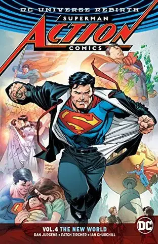 Cudzojazyčná literatúra Superman Action Comics 4 The New World - Dan Jurgens