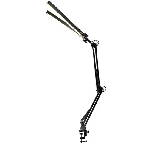 Stolné lampy na písací stôl Stolová lampa CETUS BLACK CCT 15W DIM LB1