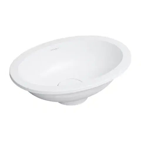 Umývadlá OMNIRES - SHELL M+ umývadlo zapustené do dosky, 38 x 25 cm, matná biela SHELL380UPBM