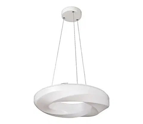 Svietidlá Rabalux 2266 - LED Luster GISELE LED/24W/230V biela