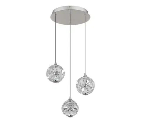 Svietidlá Globo 16047-3HC - LED závesné svietidlo na lanku VIRINA LED/24W/230V 16047-3HC