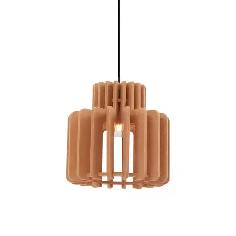 Závesné svietidlá Retro závesná lampa oranžová - Felt