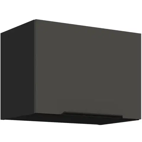 Kuchynské skrinky visiace Kuchynská skrinka Aria-Gr/Bl Anti Fingerprint 50gu-36 1f