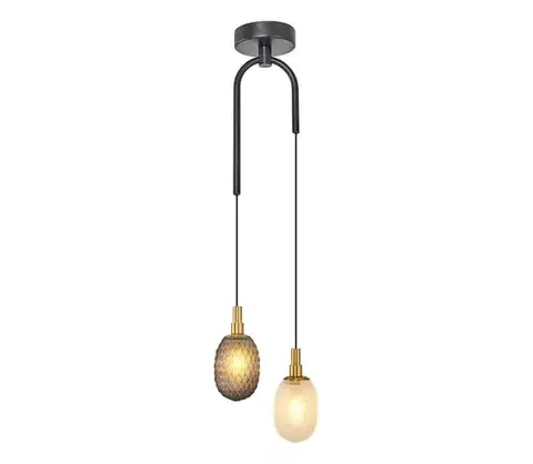 Svietidlá  Luster na lanku CACTUS 2xG9/5W/230V šedá/biela 414LRC1984