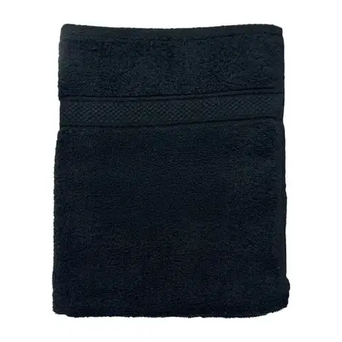 Uteráky Uterák viskóza Fancy 50x100 cm čierny